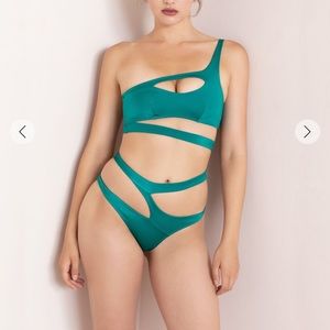 Agent provocateur bikini /green